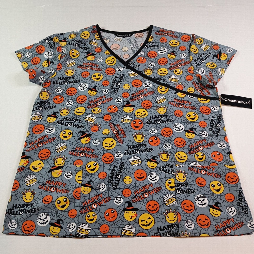 Cassandra O Scrub Top